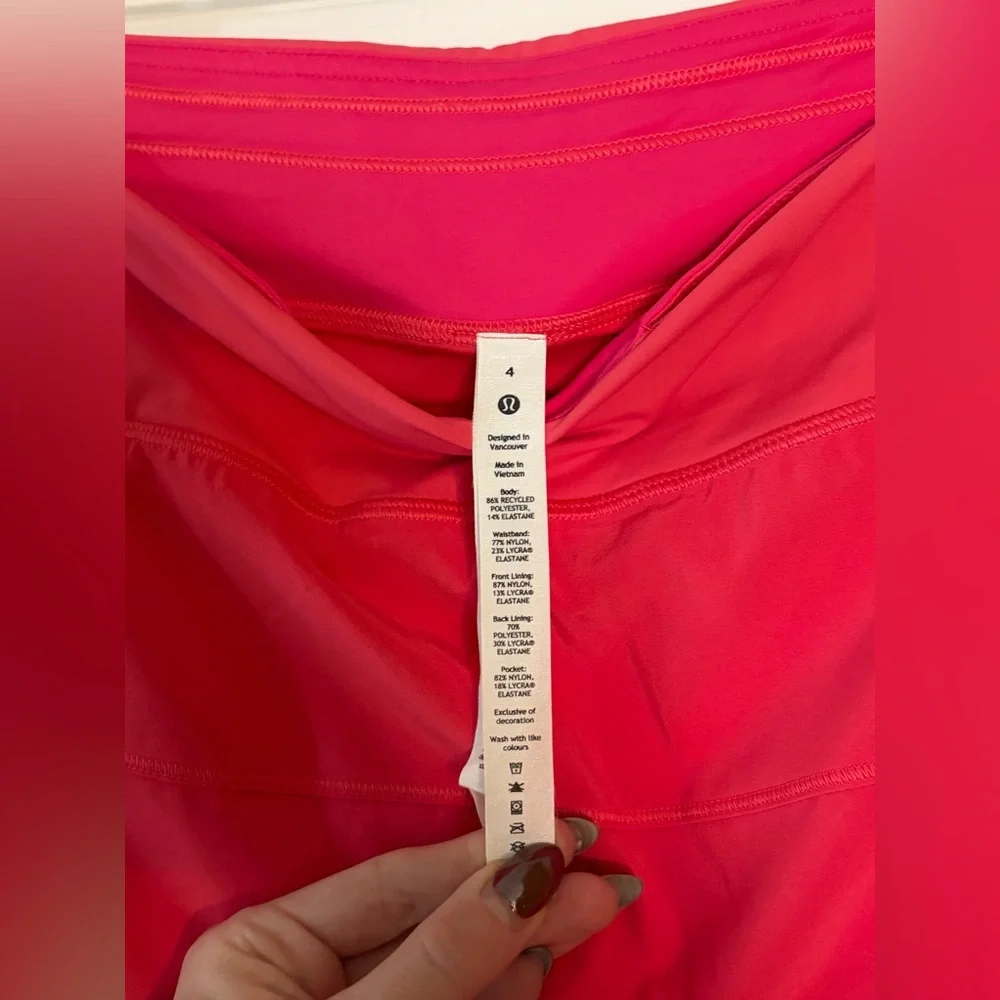 Lululemon Pace Rival Skirt in Lipgloss Pink Color - Picture 10 of 12